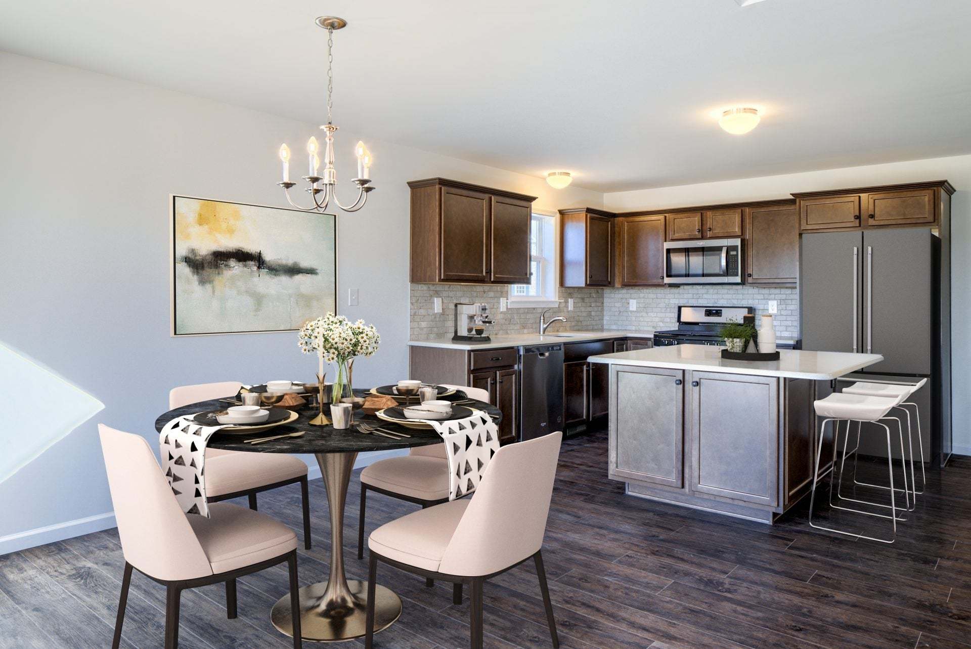 Dining Room and Standard Kitchen w/ Upgrades