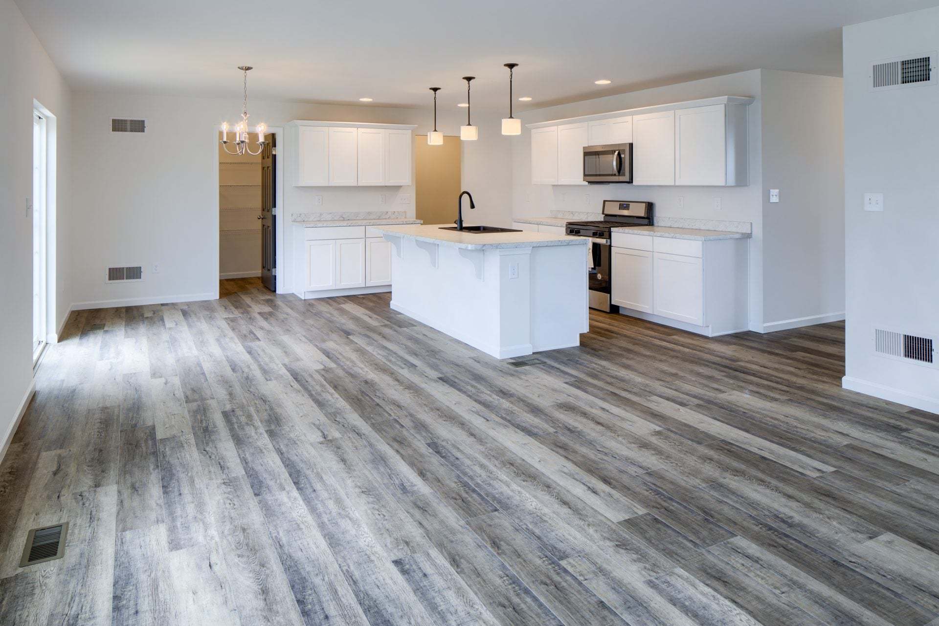 Classic Kitchen and Family Room