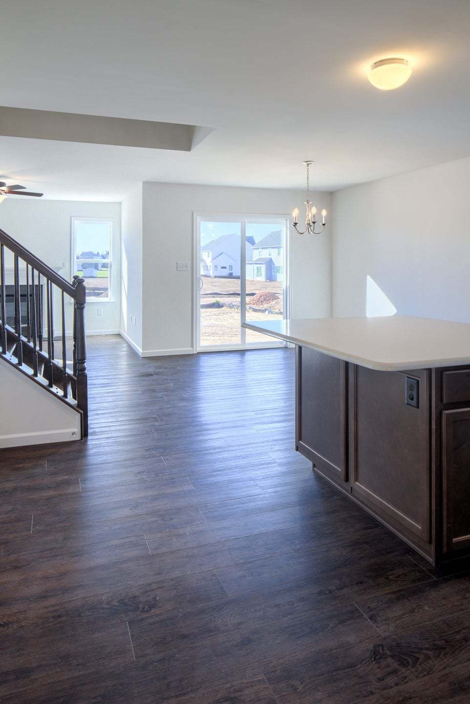 Standard Kitchen with Upgrades and Dining Room