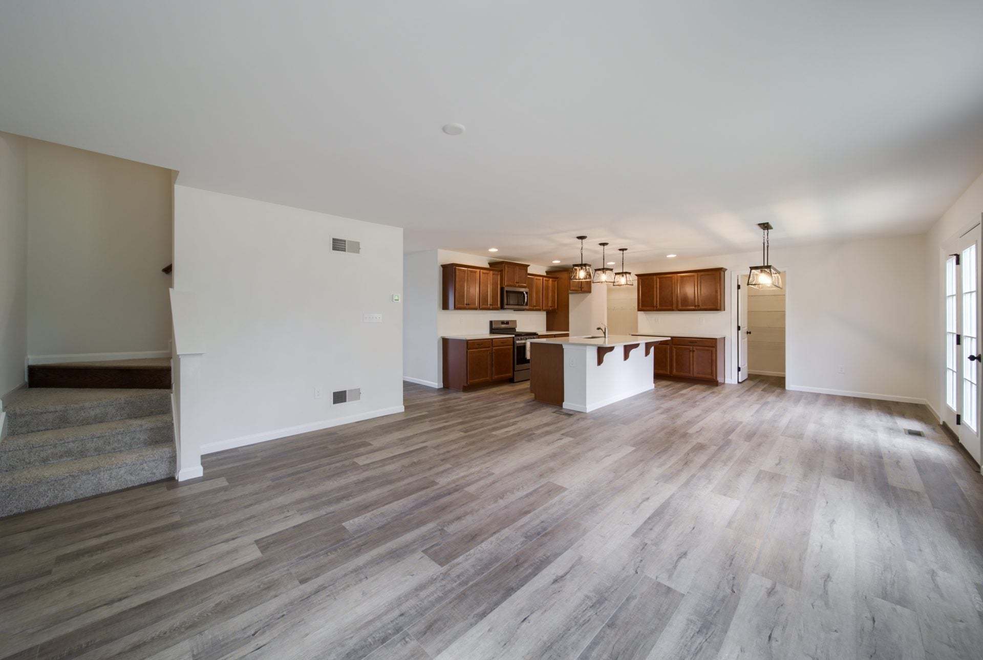 Family Room and Classic Ktichen