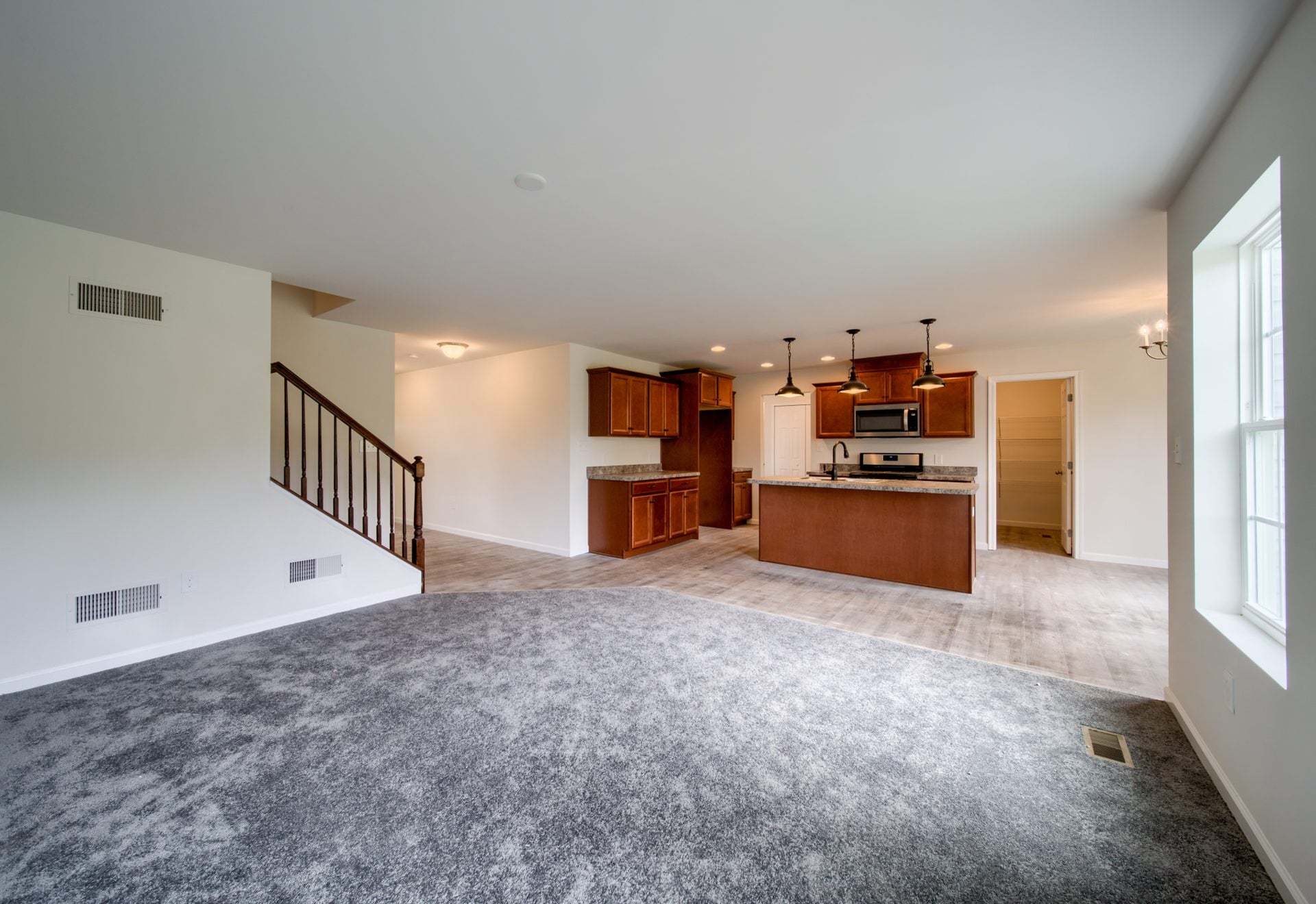 Classic Kitchen and Family Room