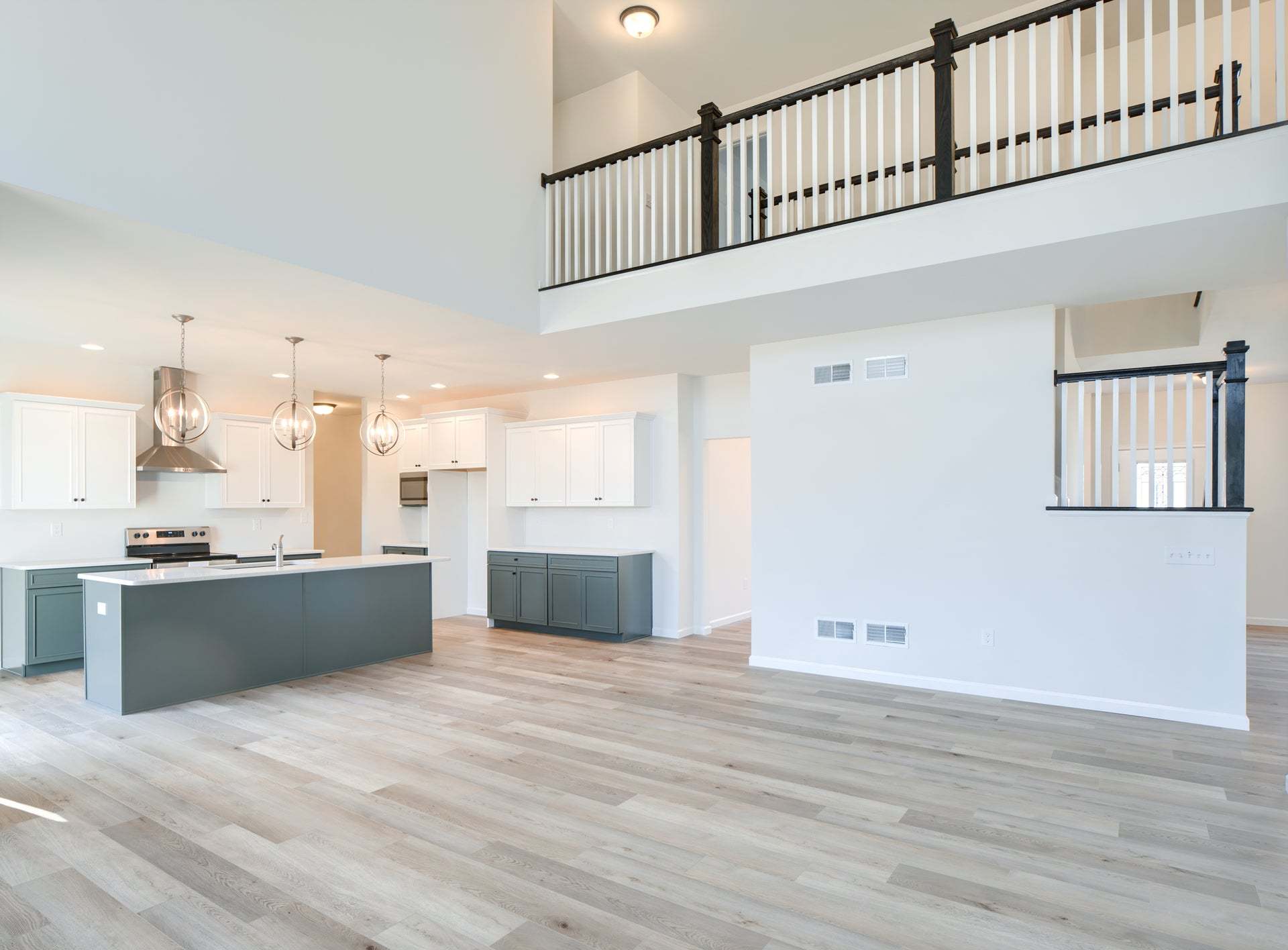 Classic Kitchen and Family Room