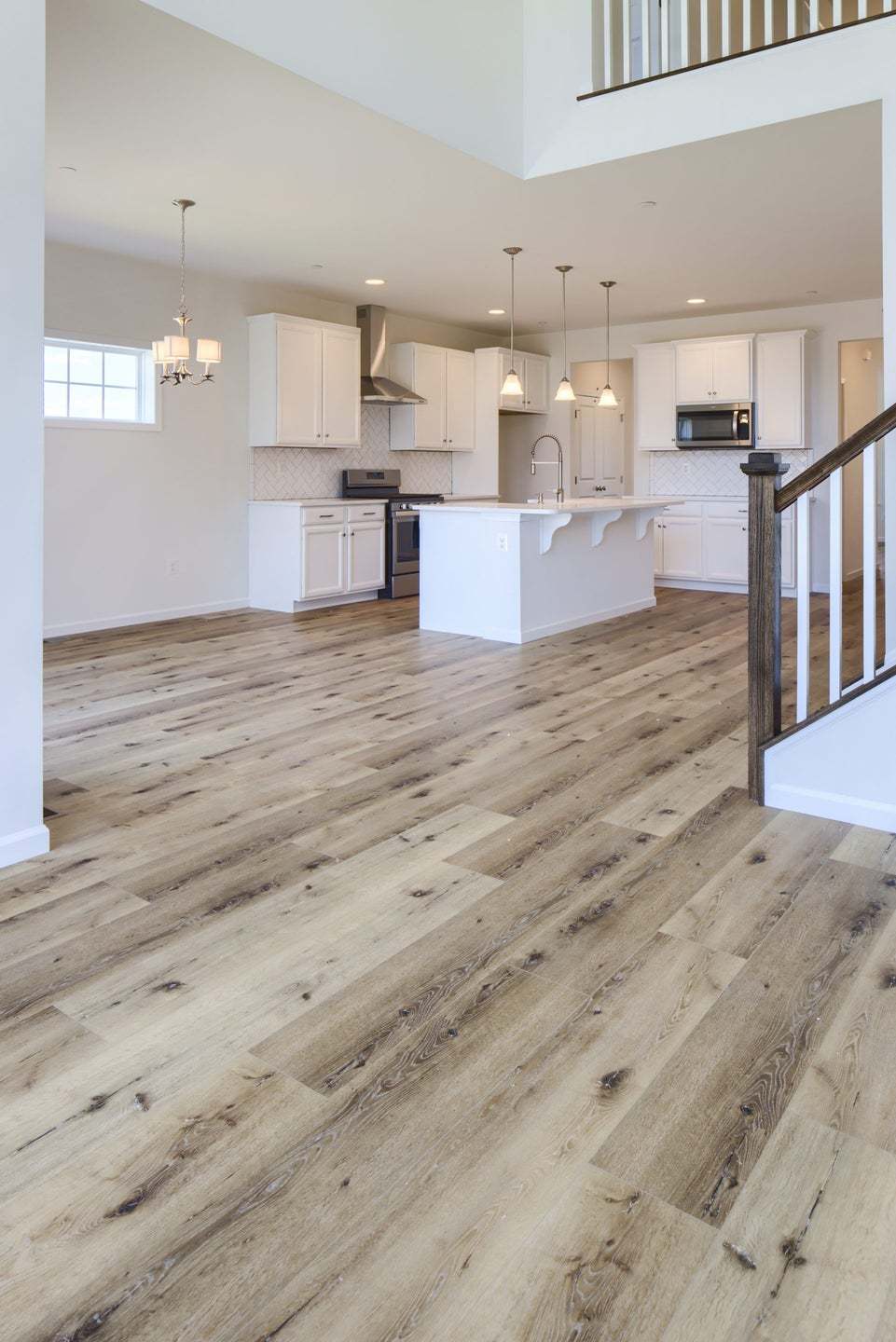 Family Room and Classic Kitchen