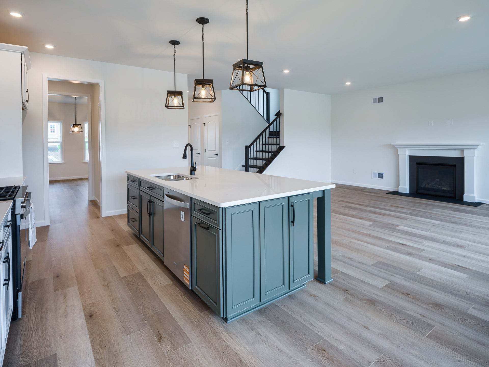 Classic Kitchen and Family Room