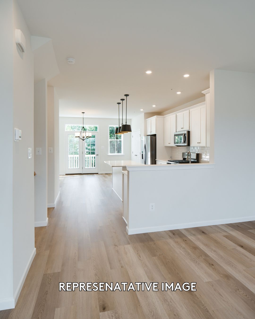Family Room and Standard Kitchen W/Upgrades