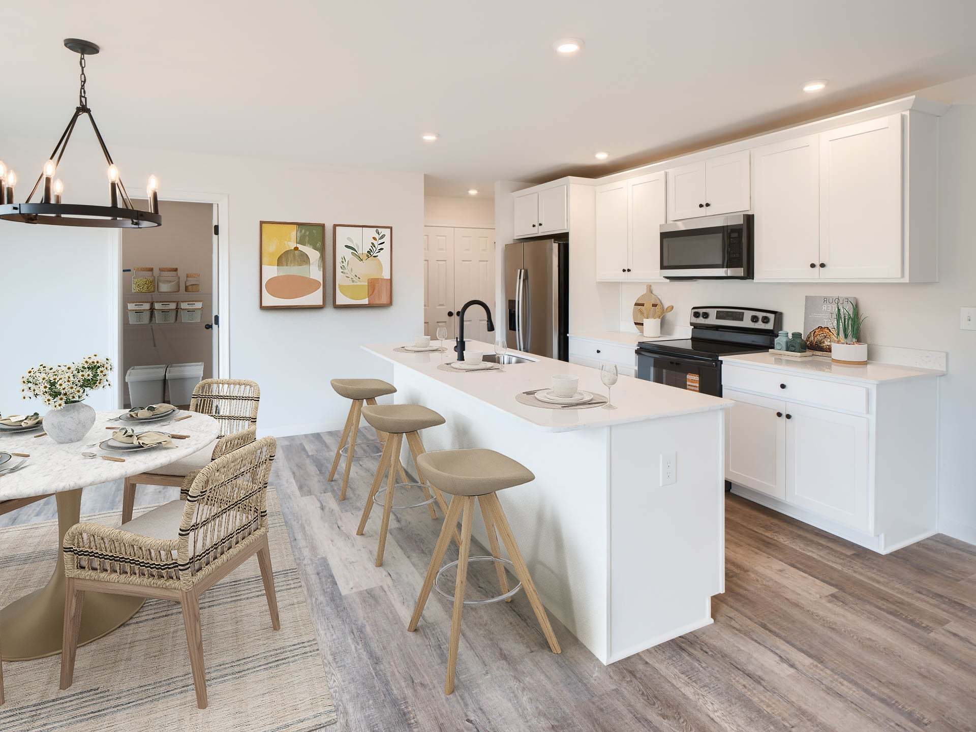 Standard Kitchen W/Upgrades and Dining Area