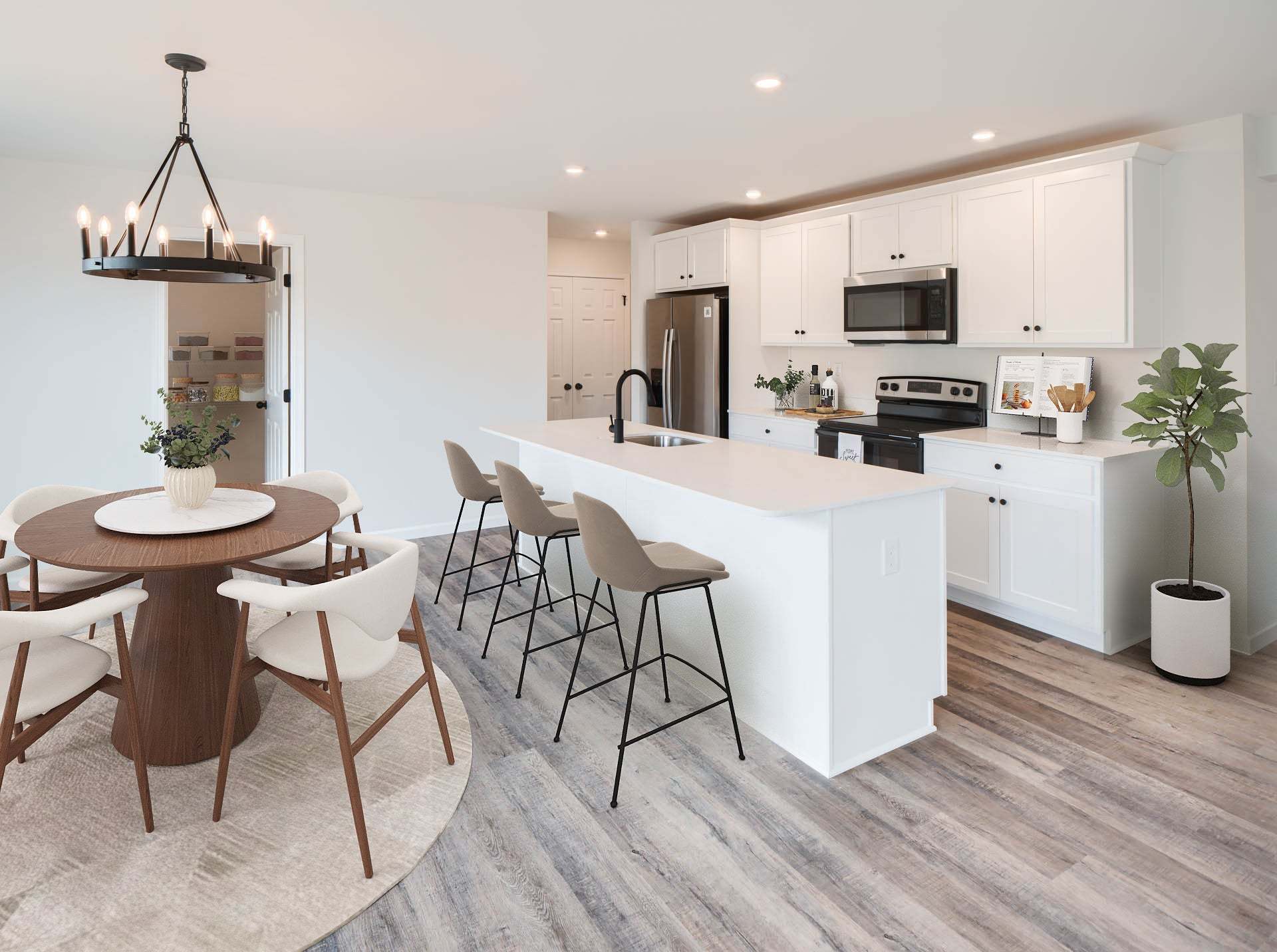 Standard Kitchen W/Upgrades and Dining Area