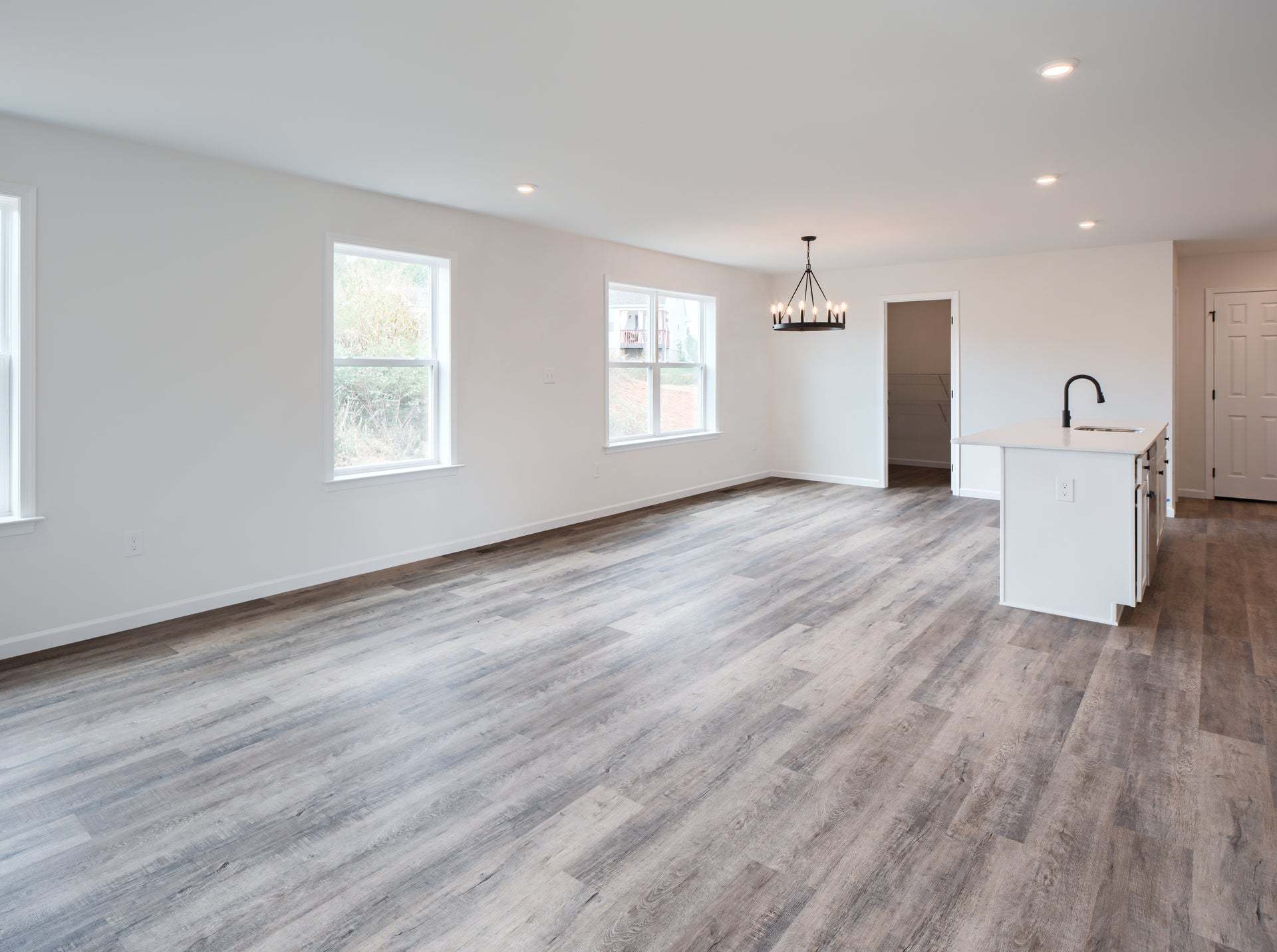 Family Room and Dining Area