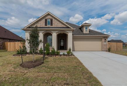 The Morgan by Kinsmen Homes  in Beaumont TX