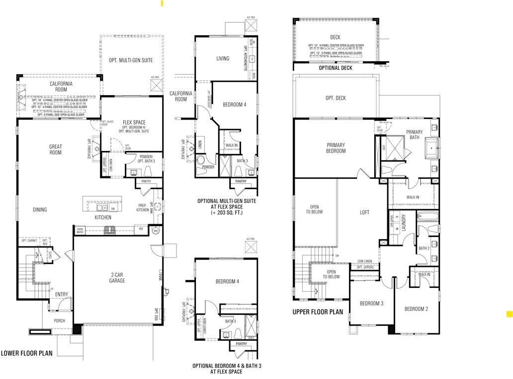 Lovely 4 bedroom plan with a Gensuite opportunity in up to 2,686 SF