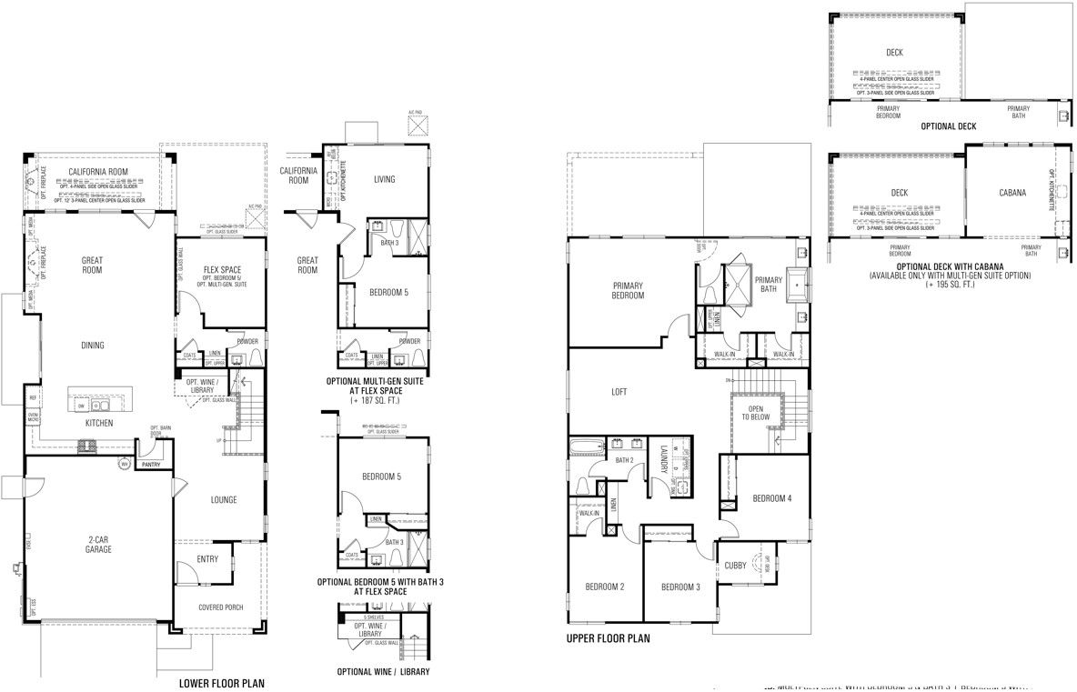 Popular 4 bedroom home with Gensuite or bed 5 in 2,931 to 3.313 SF