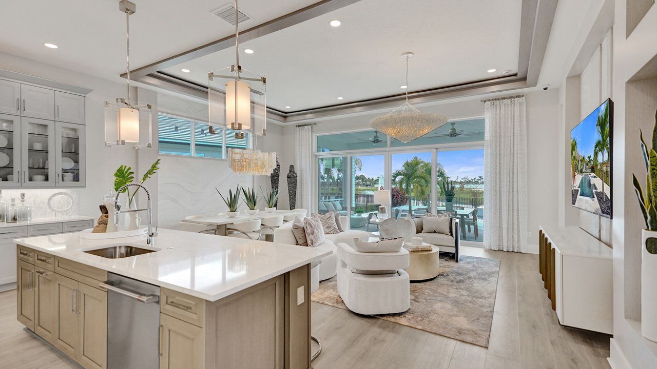 Kitchen to Great Room