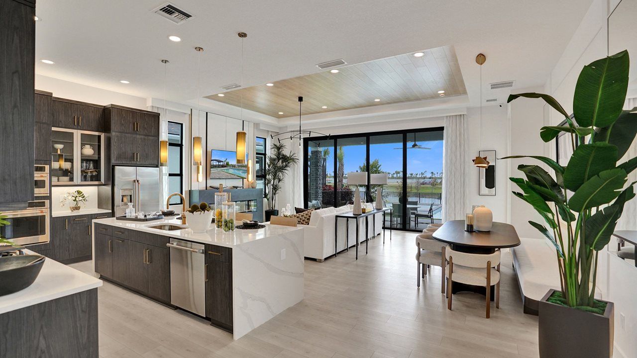 Kitchen and Great Room