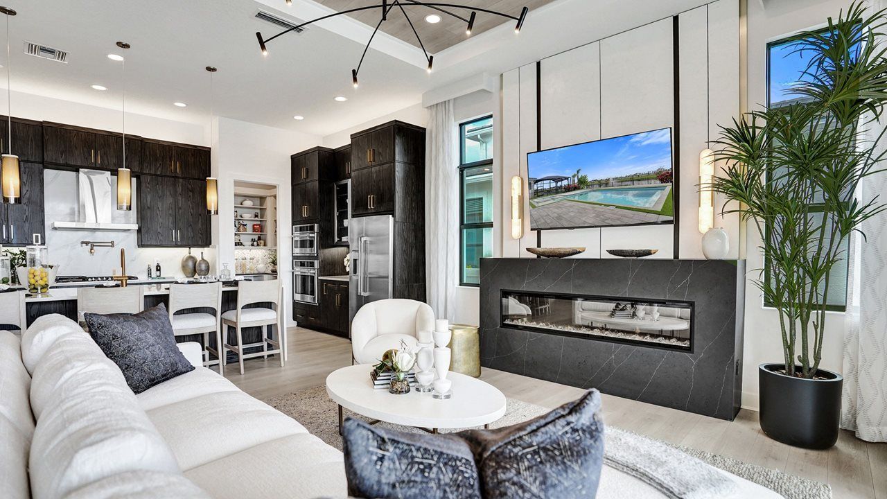 Great Room to Kitchen