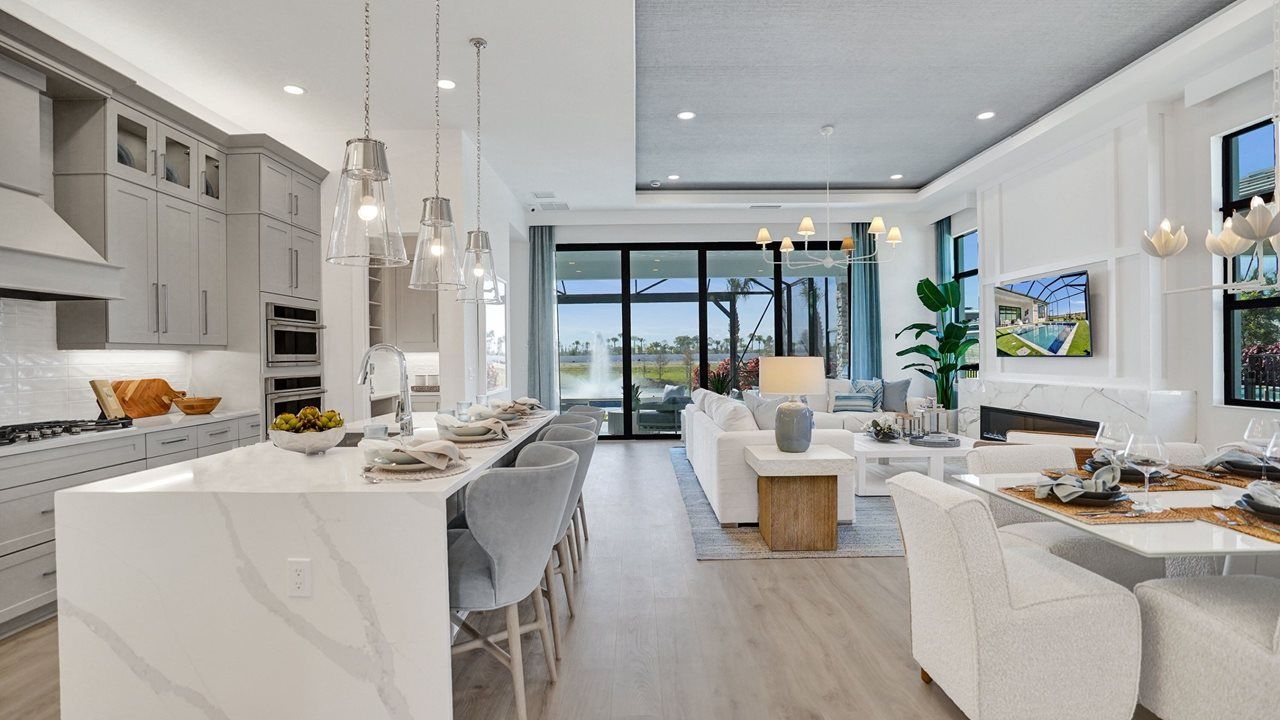 Kitchen to Great Room