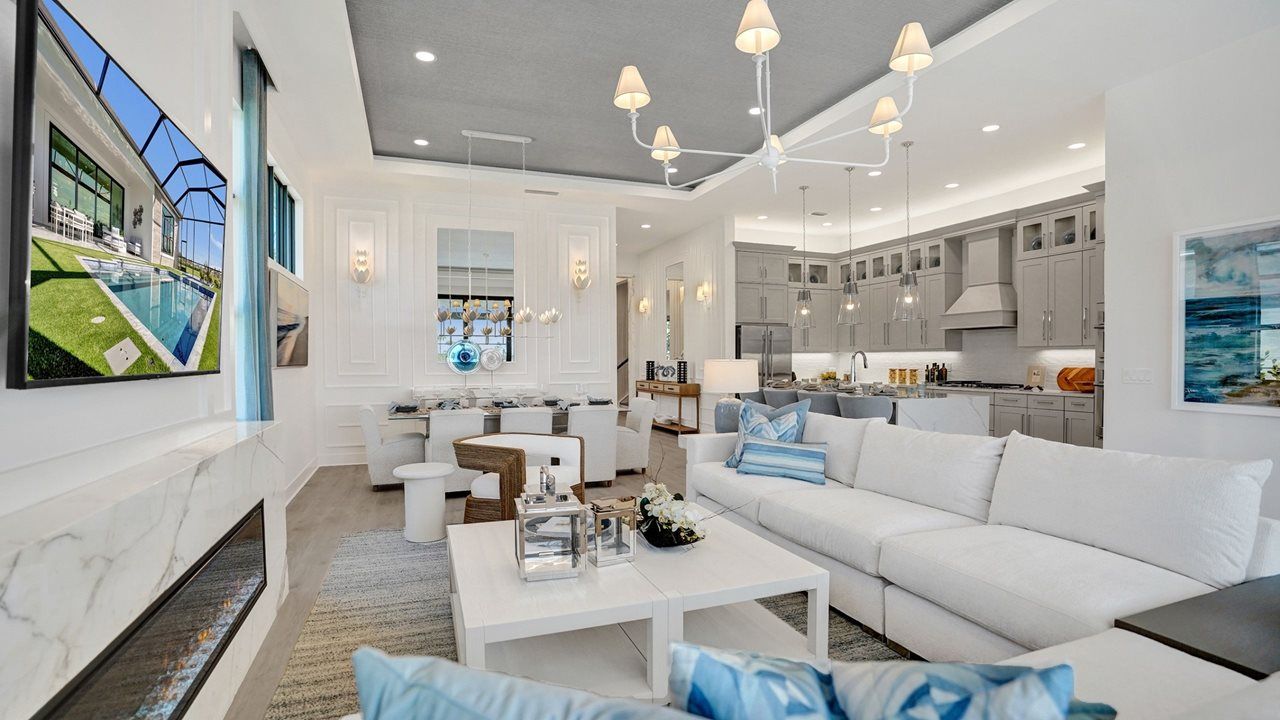 Great Room, Kitchen, Dining