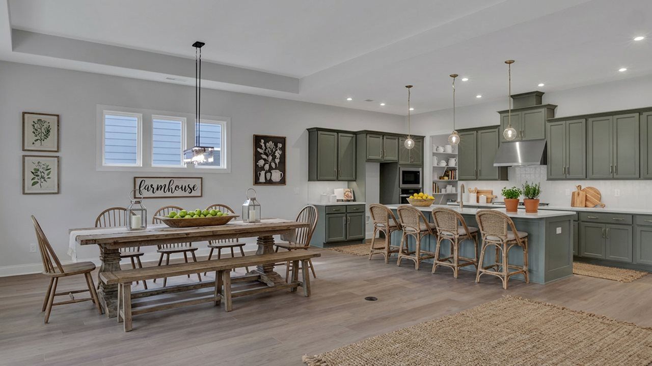 Virtually Staged Kitchen