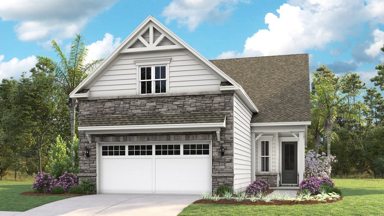 Caroline Model Home | Elevation AS