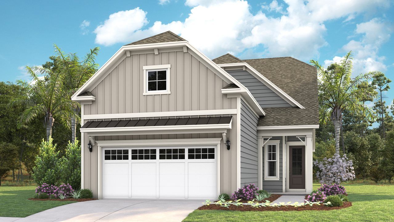 Caroline Model Home | Elevation CH