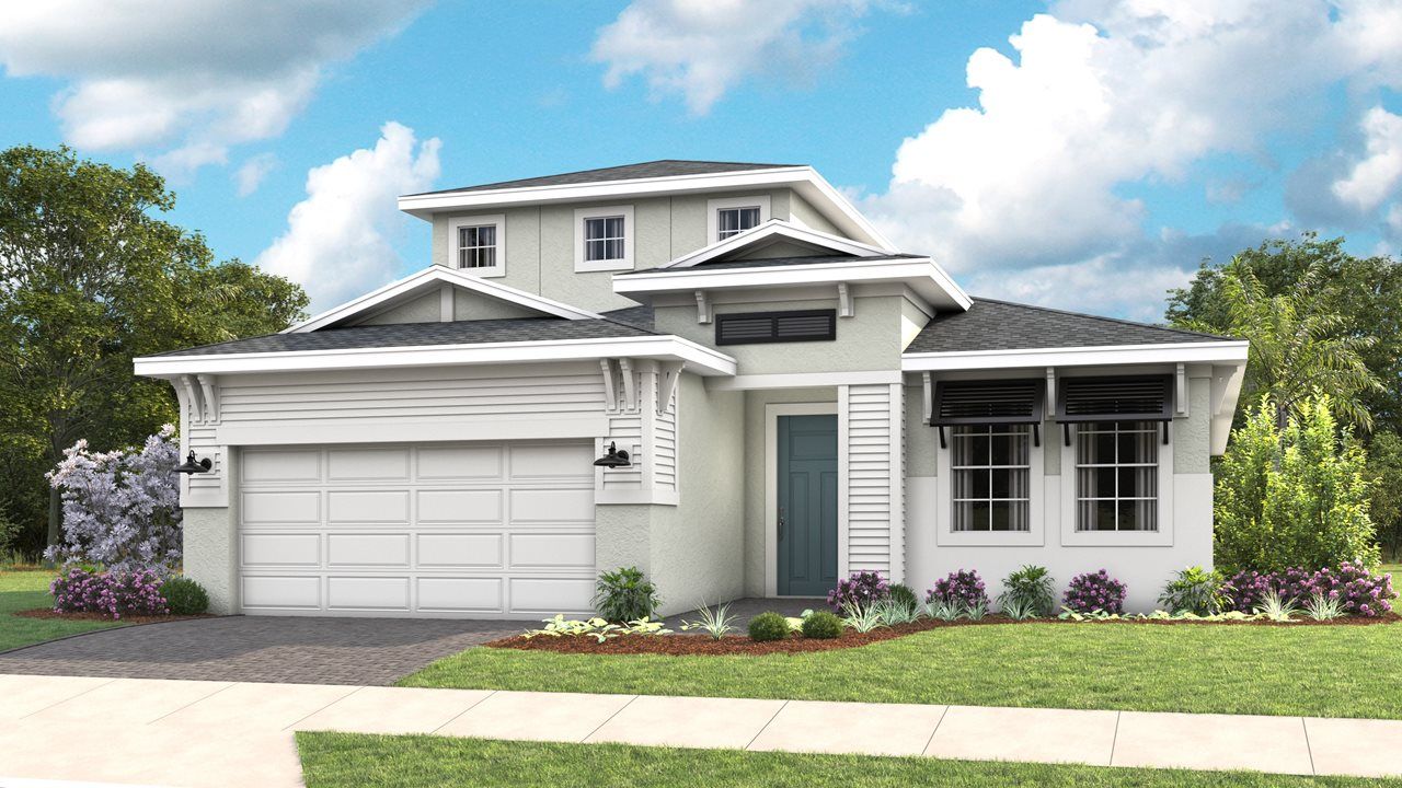 Jade Model Home | Elevation C - Coastal Bonus