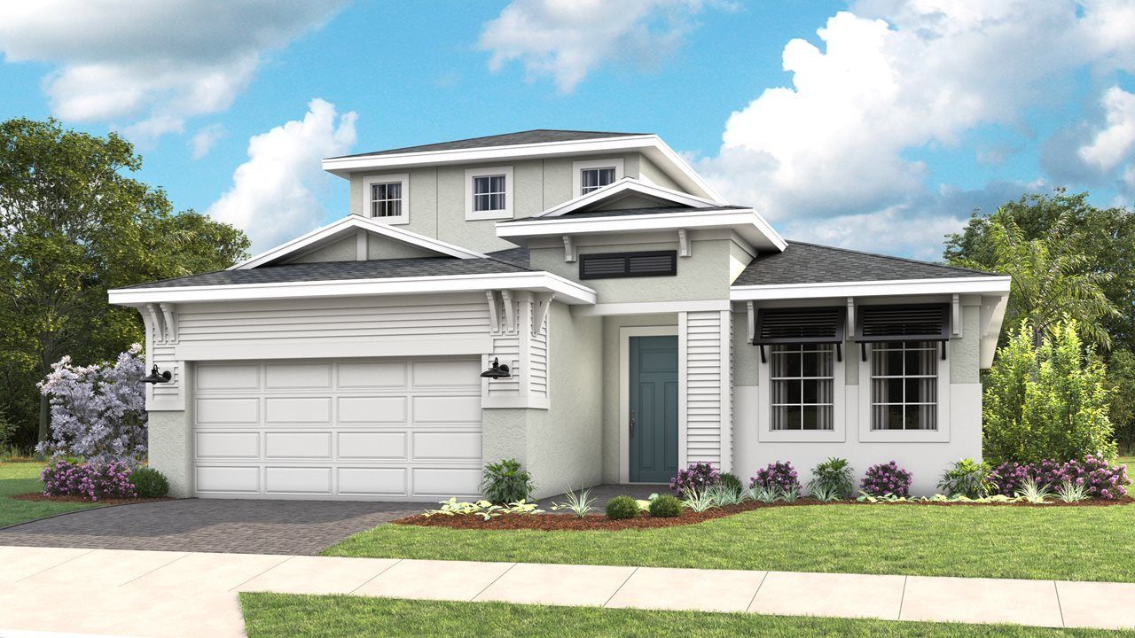 Jade Model Home | Elevation C - Coastal Bonus