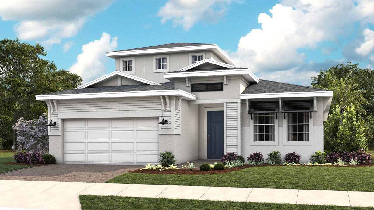 Jade Model Home | Elevation C - Coastal Bonus