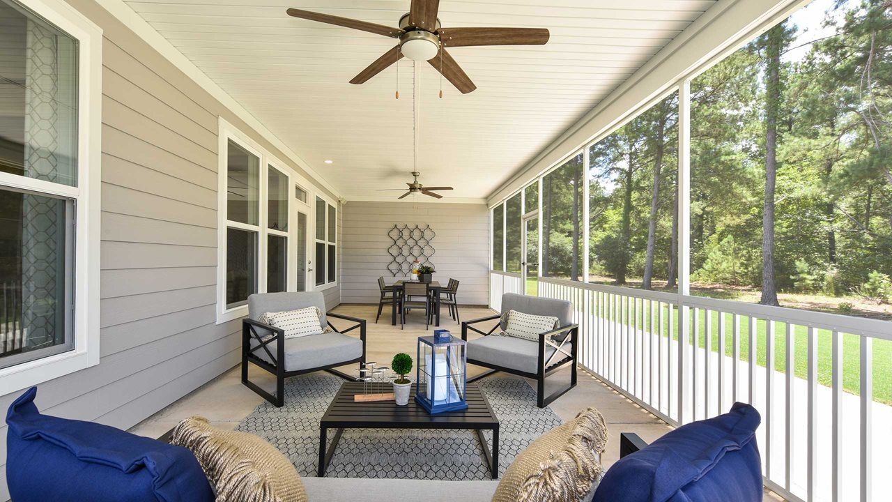 Mulberry Model Home | Lanai