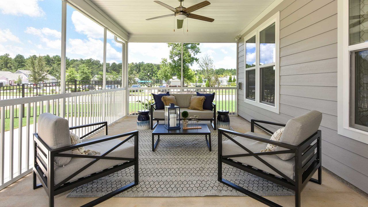 Mulberry Model Home | Lanai