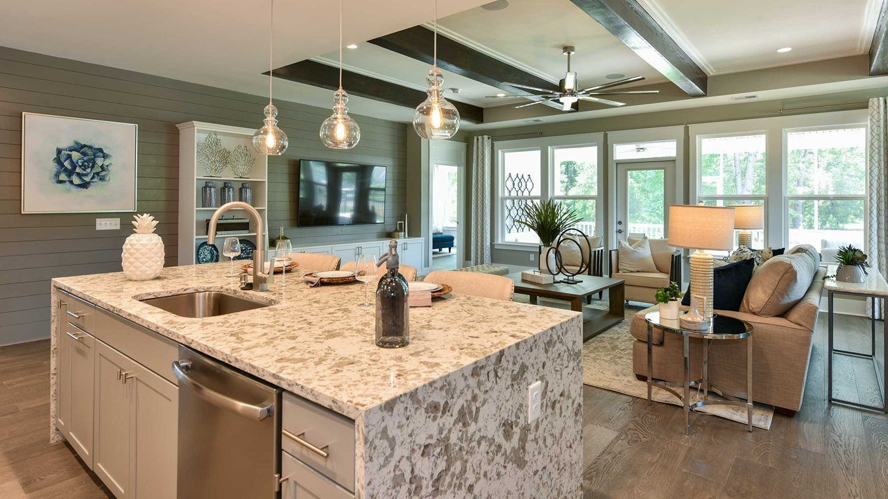 Mulberry Model Home | Island Kitchen