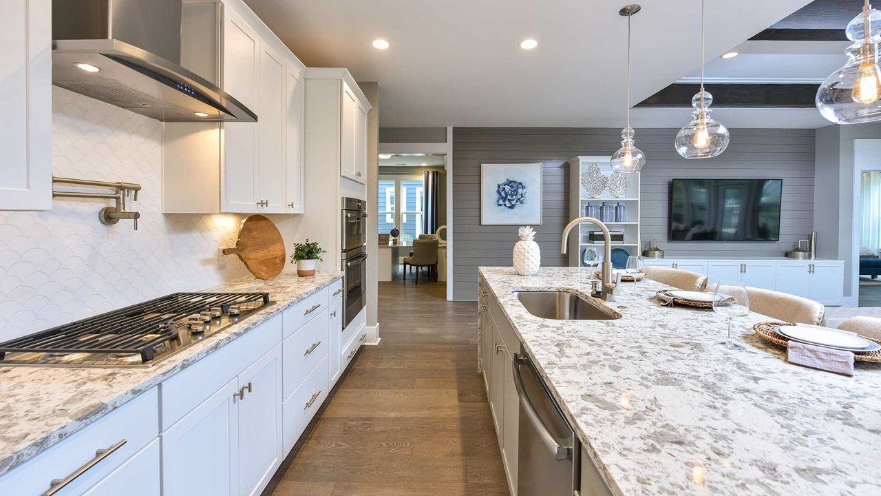 Mulberry Model Home | Island Kitchen