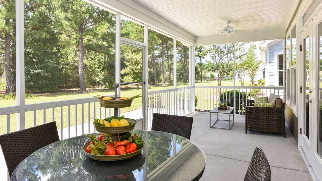 Oakside Model Home | Lanai