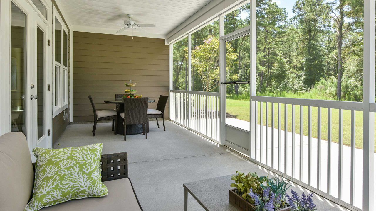 Oakside Model Home | Lanai