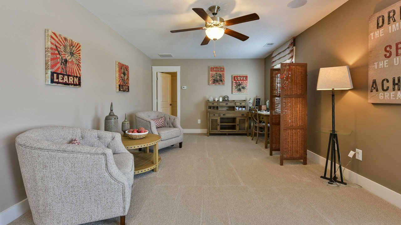 Oakside Model Home | Bonus Room