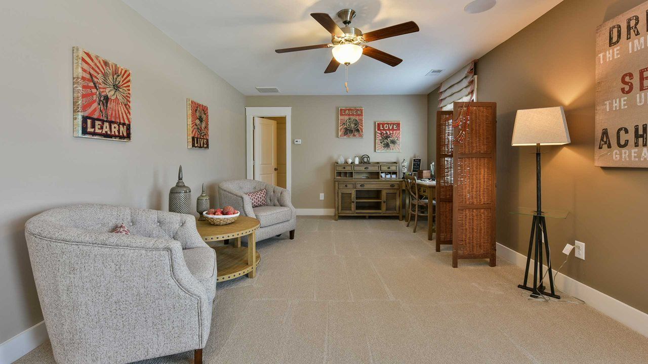 Oakside Model Home | Bonus Room