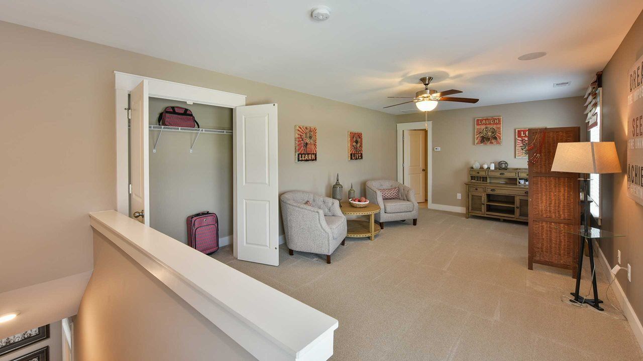 Oakside Model Home | Bonus Room