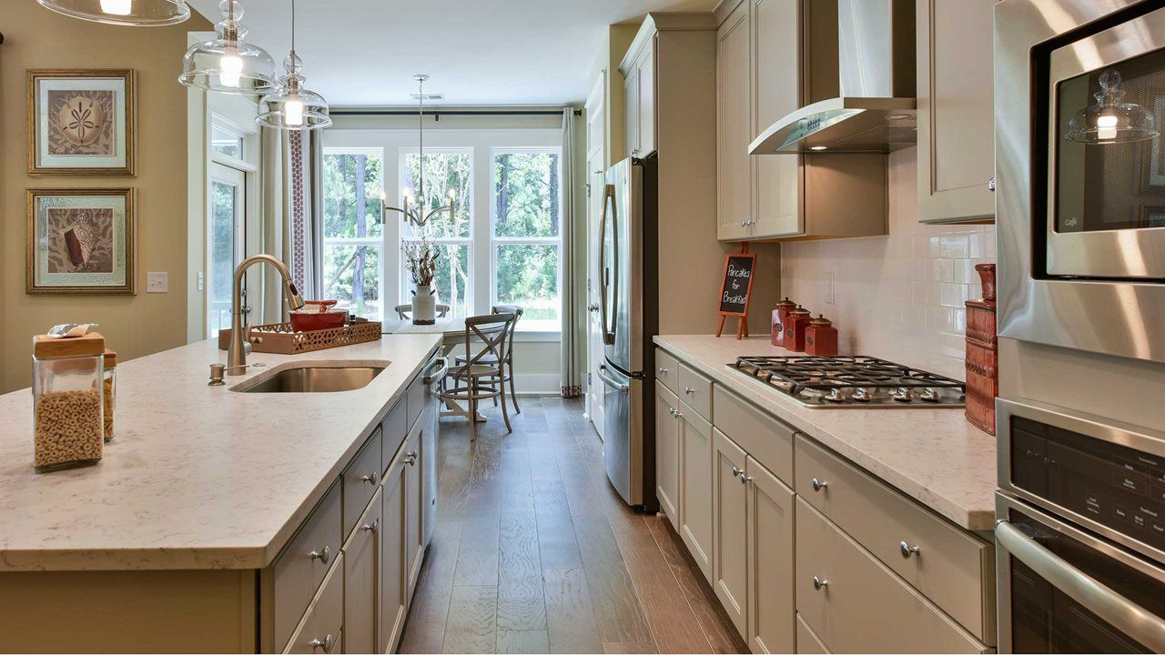 Oakside Model Home | Island Kitchen
