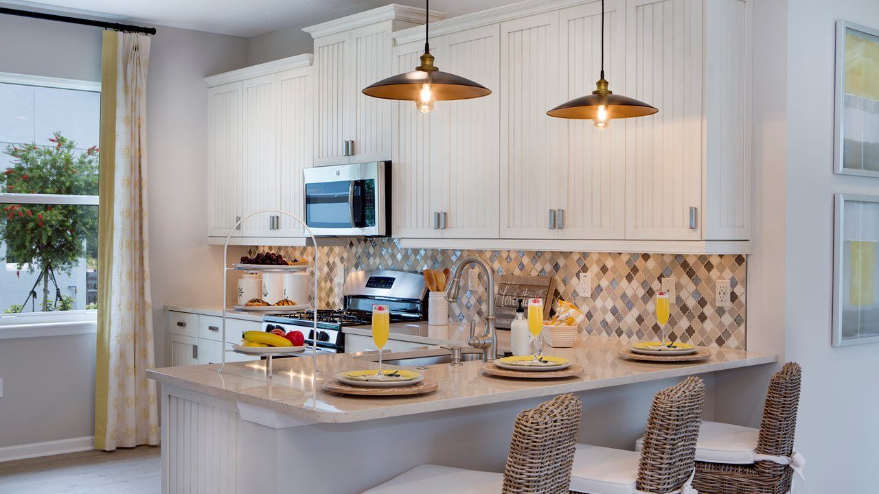 Kitchen - Image shown is not modeled at Cresswind Lakewood Ranch
