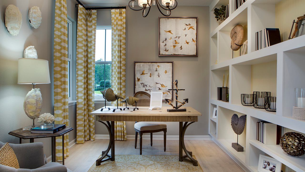 Den - Image shown is not modeled at Cresswind Lakewood Ranch