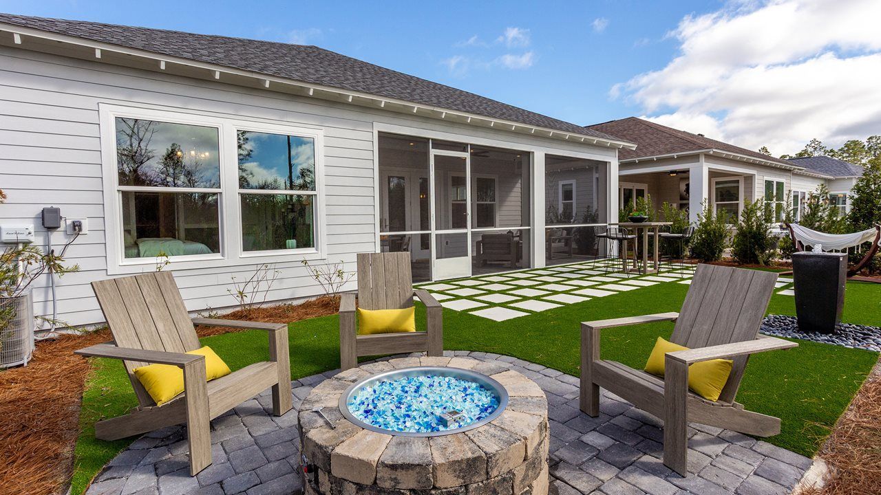 Outdoor Living - Rear Elevation