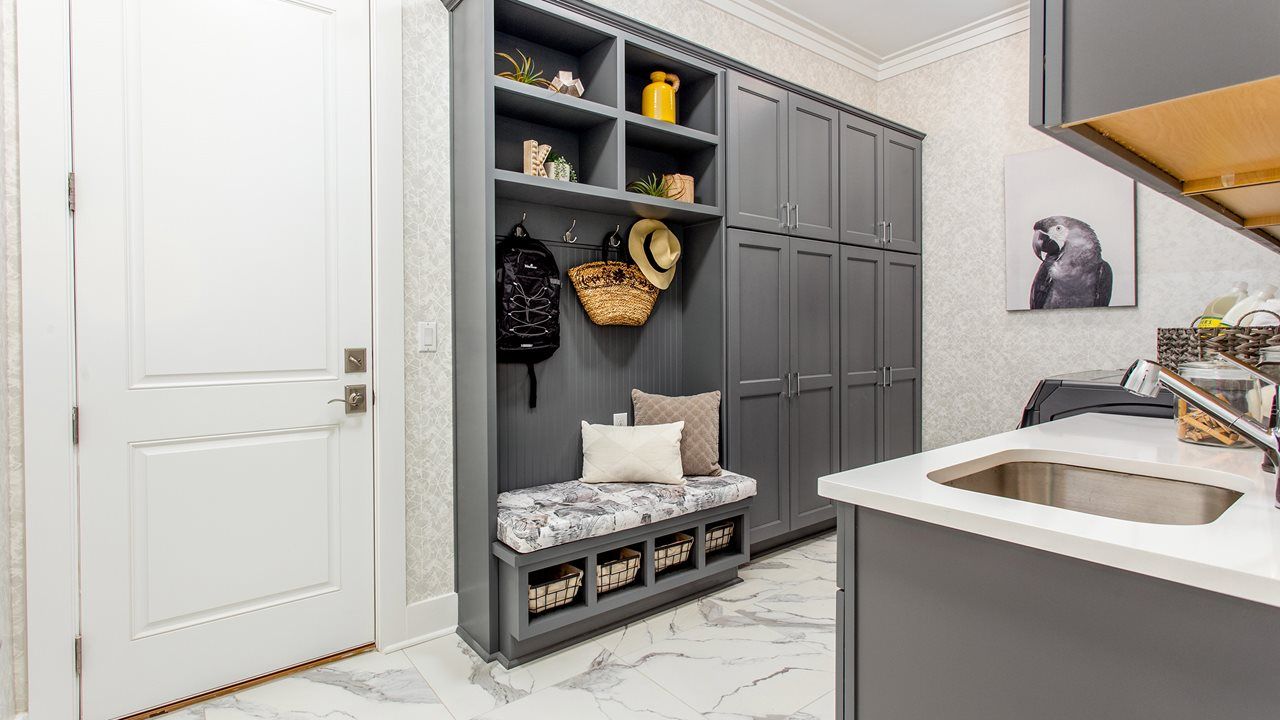 Drop Zone & Laundry Room