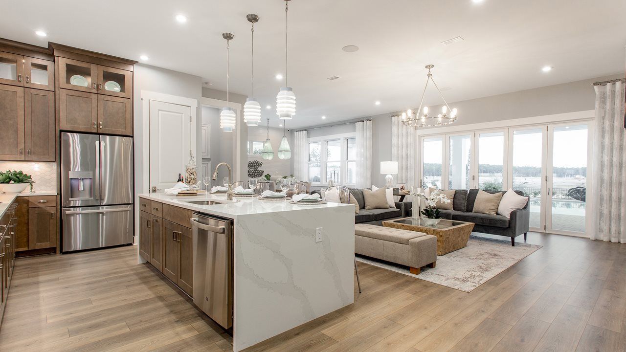 Kitchen to Great Room