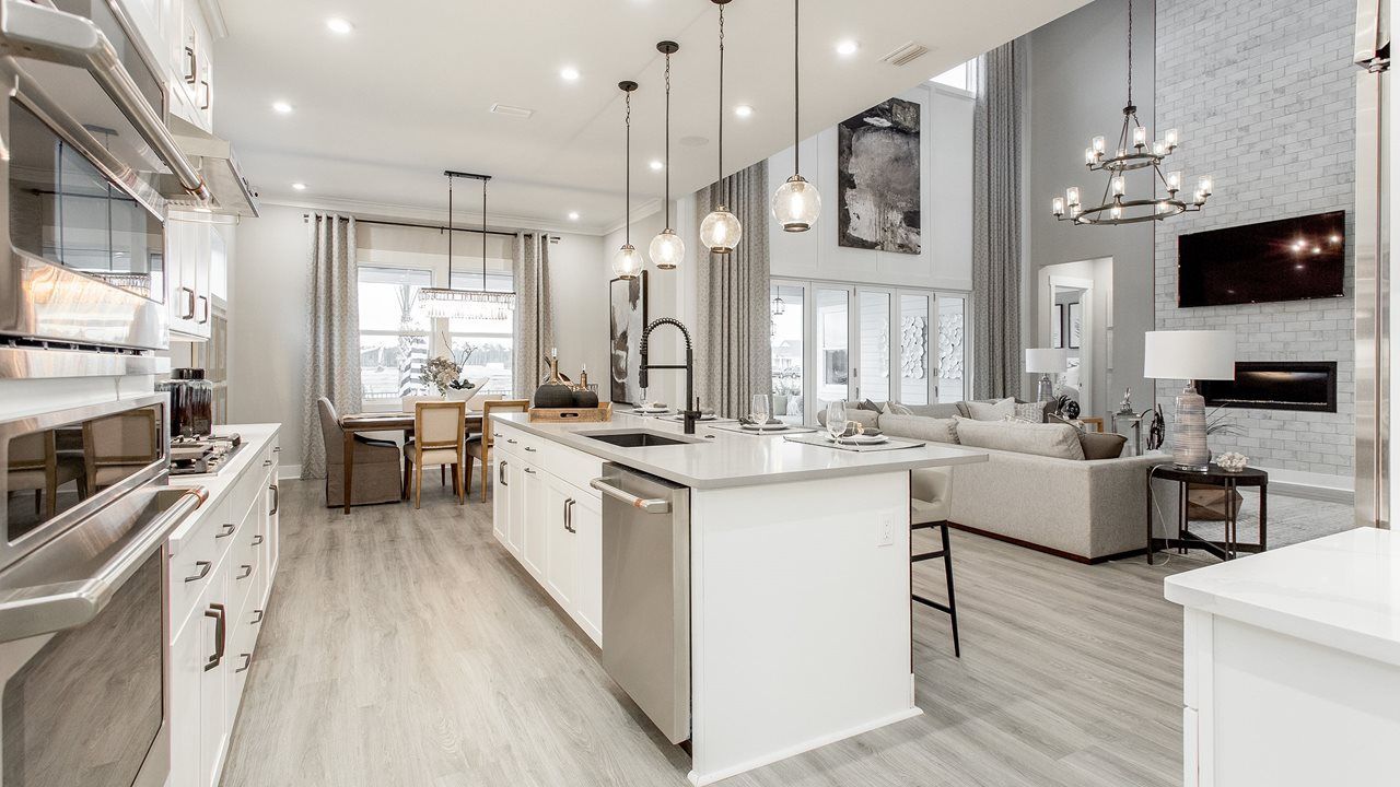 Kitchen to Dining