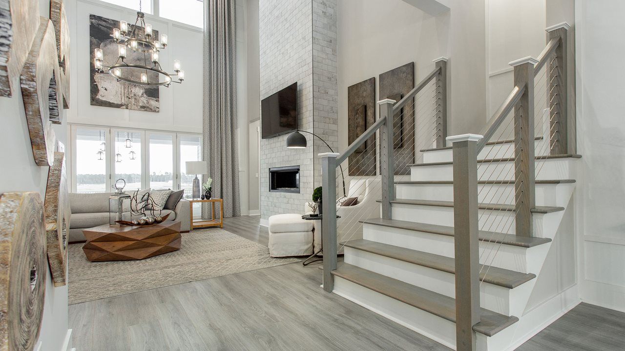 Stairs to Second Floor