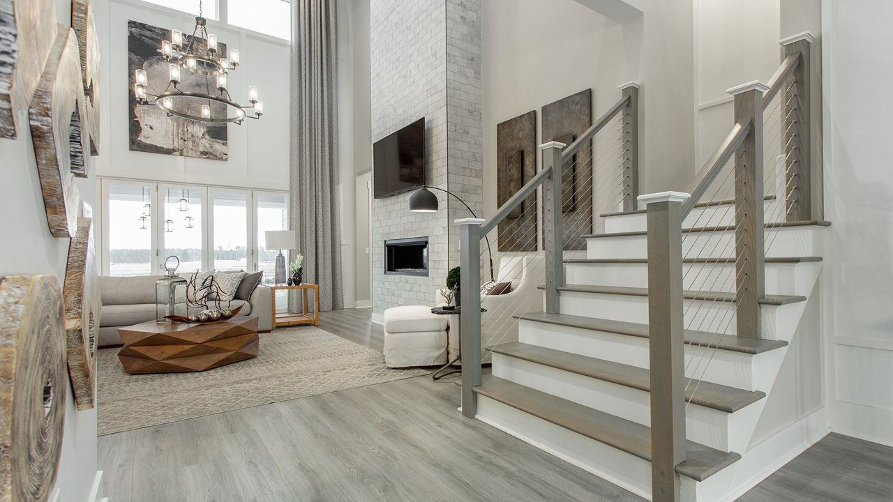 Stairs to Second Floor