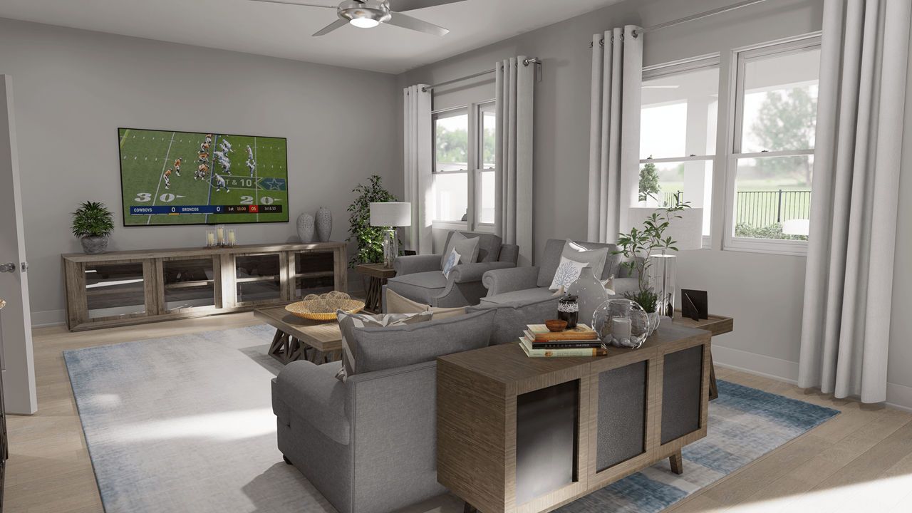 Artist Rendering - Great Room