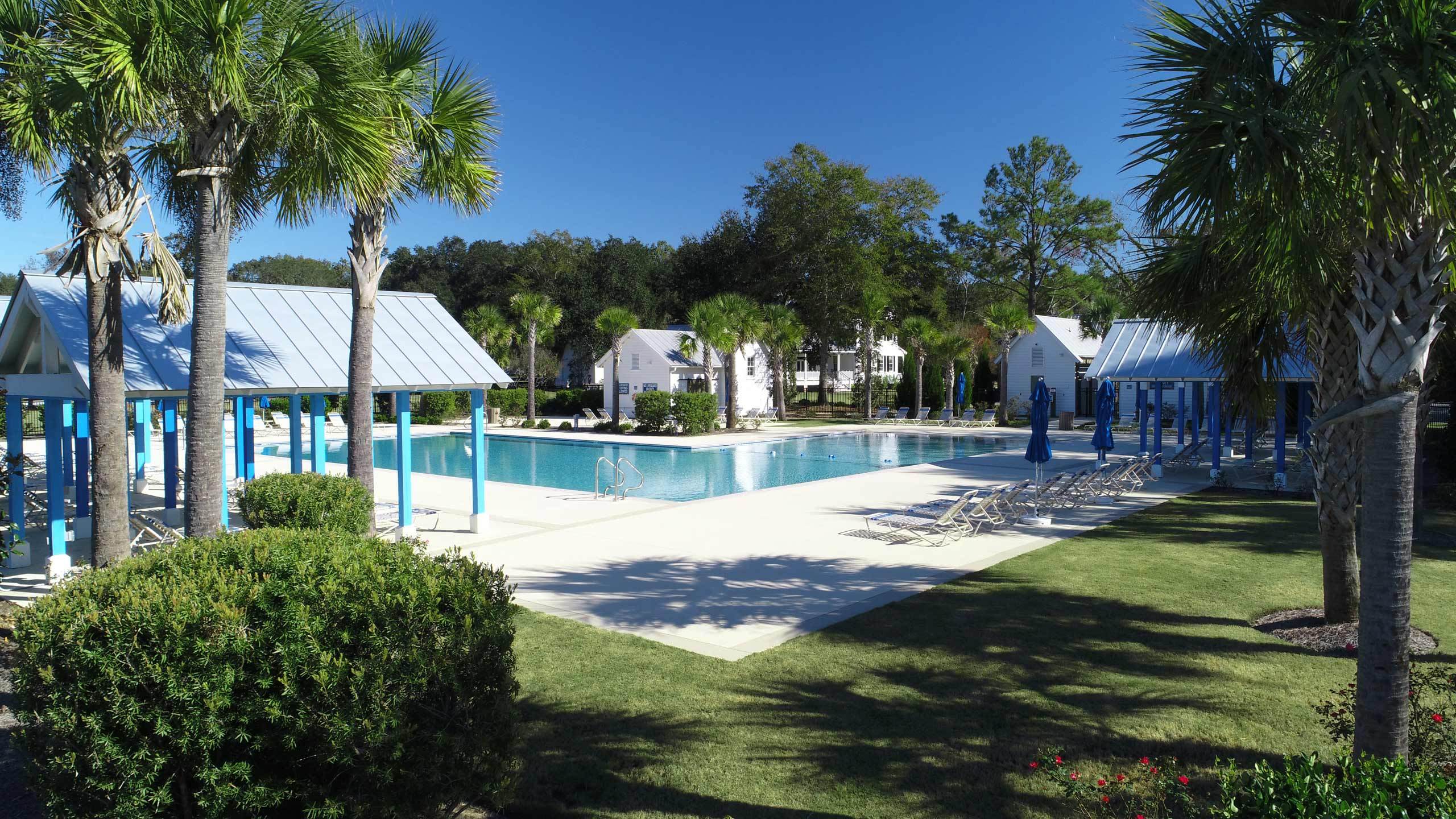 Outdoor Amenities at the Farmhouse Social Center