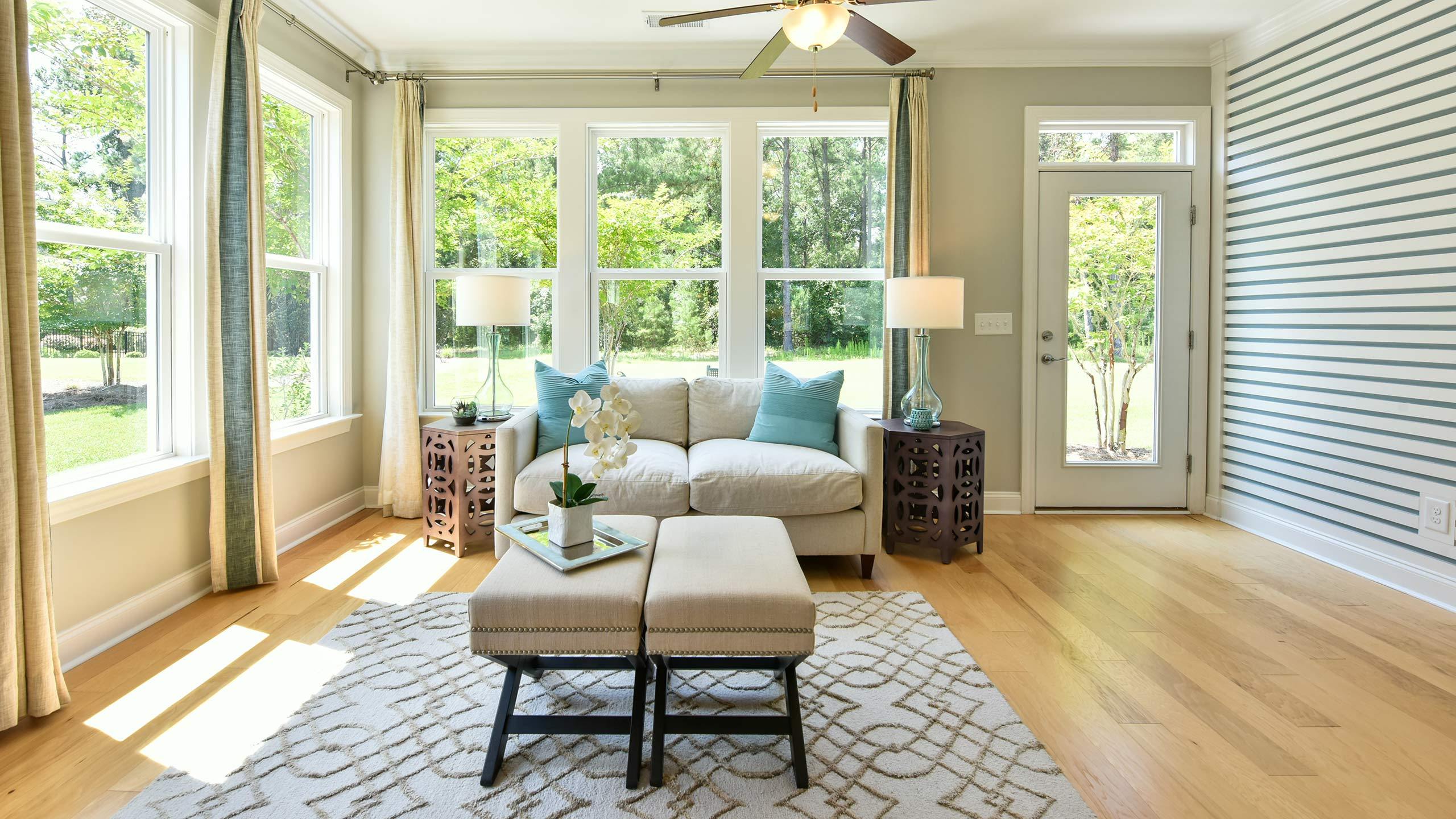 Cresswind Charleston Ashford Model Home Sunroom