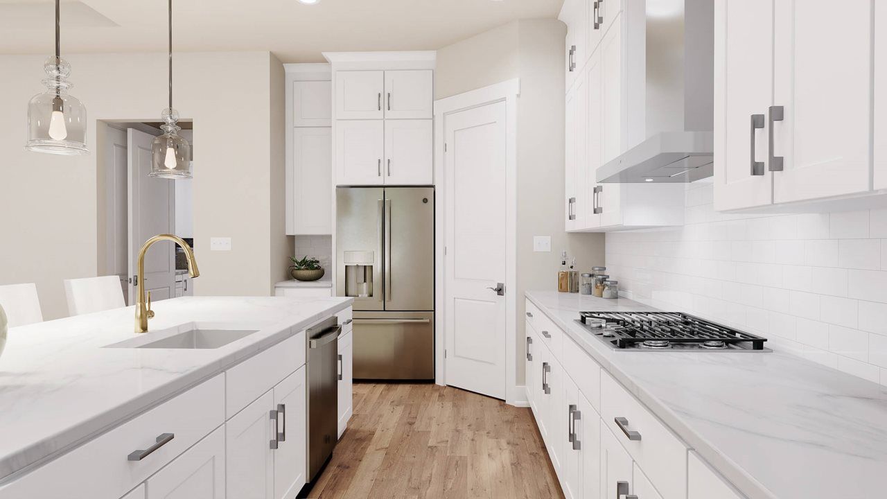 Seacrest Kitchen View to Pantry