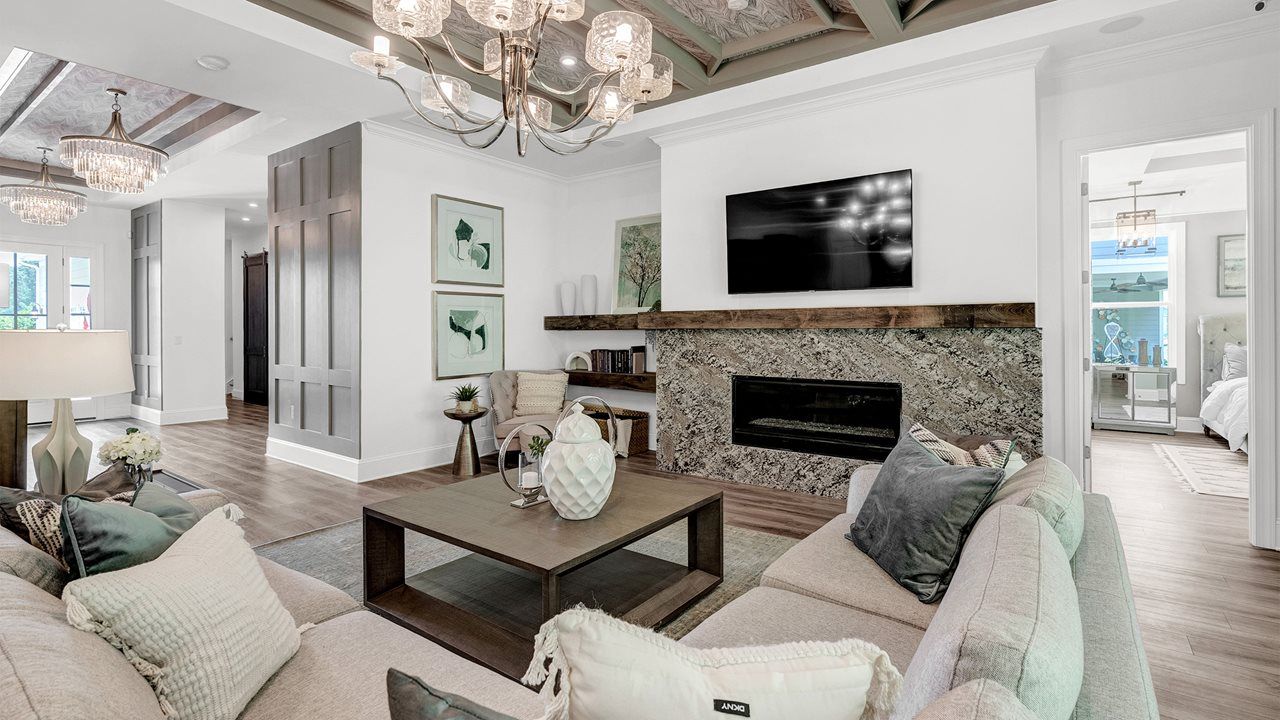 Great Room onto Foyer