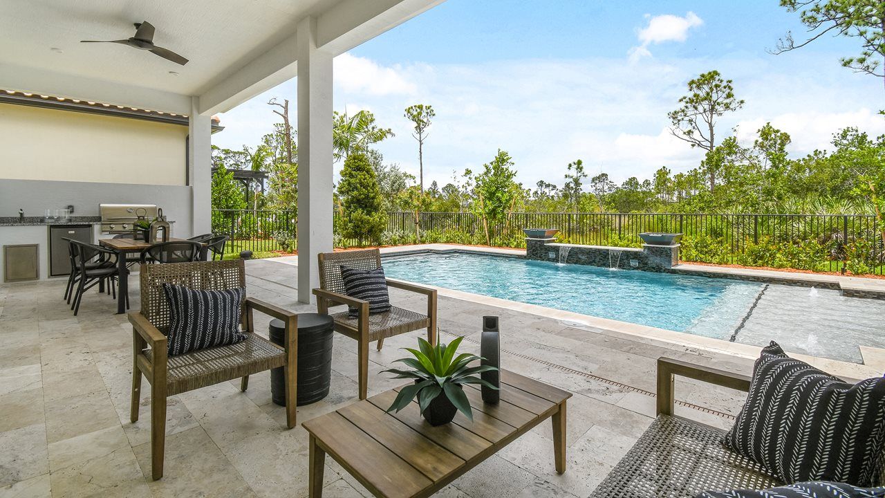 Paige Model | Lanai and Pool